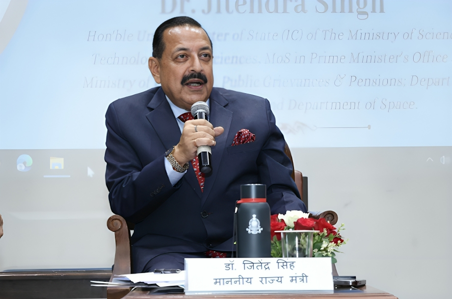 Dr Jitendra Singh addresses IAS trainees on India's governance evolution